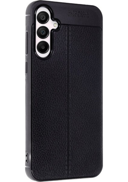 Samsung Galaxy A25 Kılıf Focus Deri Desen Silikon Kapak