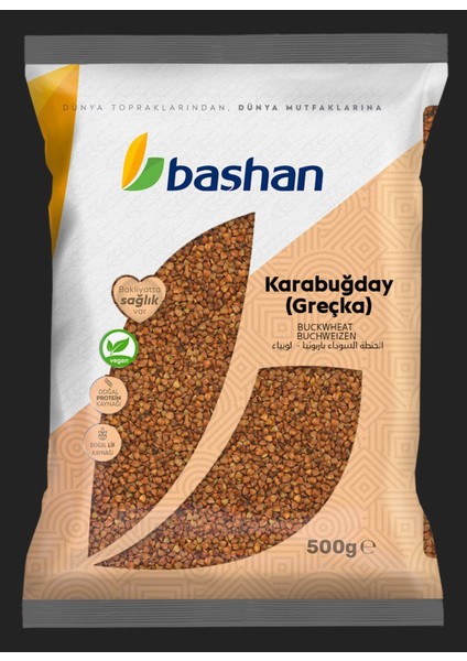 x 3 Adet Karabuğday Greçka 500 gr