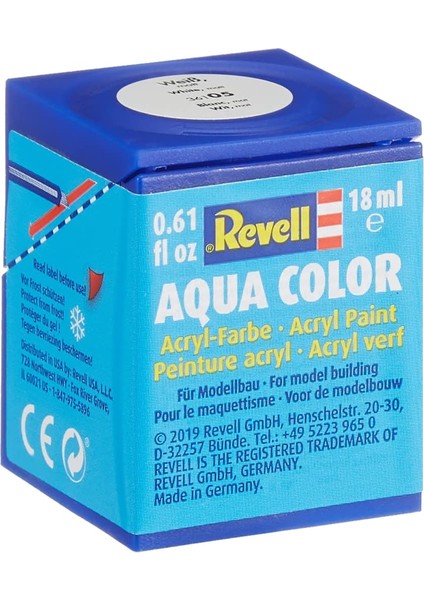 Su Bazlı Maket Boyası Beyaz Mat 18 ml (36105)