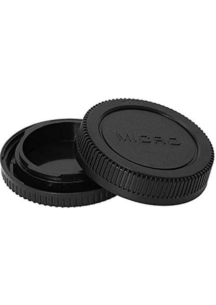 Olympus ve Panasonic Micro 4/3 Için Body ve Lens Arka Kapağı