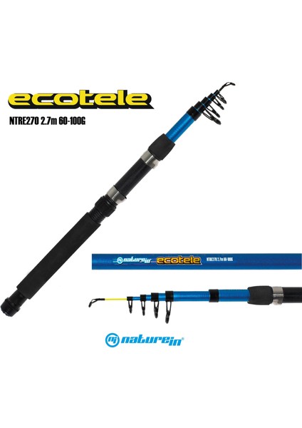 Ecotele 2.70M 75-120G Teleskopik