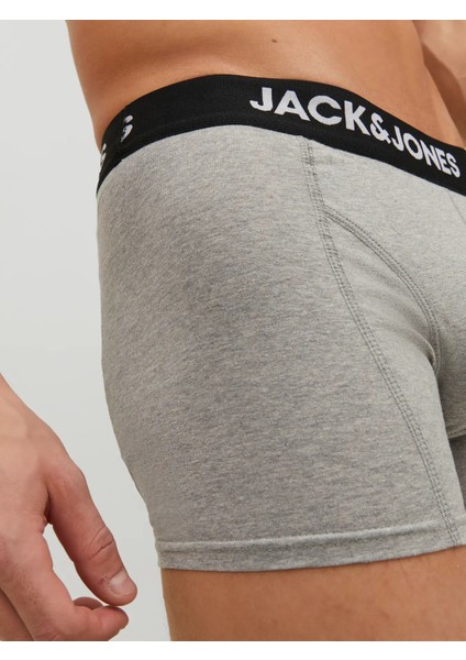 Erkek 3'lü Düz Renk Boxer Paketi