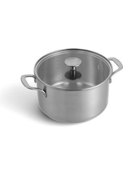 Çelik 3 Katlı Tencere 22 cm / 4.5 L