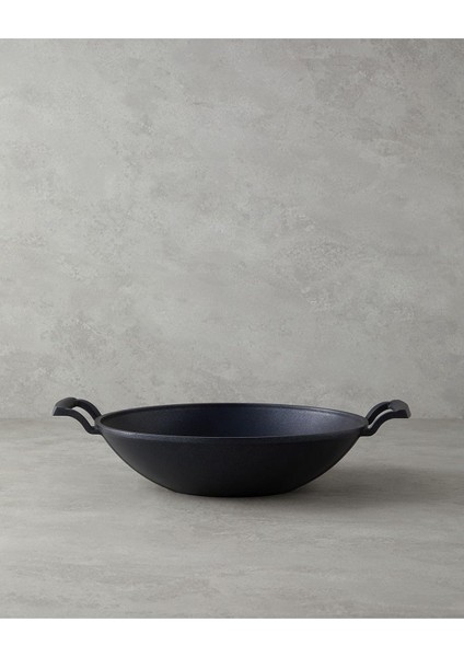 Home Laura Alüminyum Wok Tava 30 cm Siyah