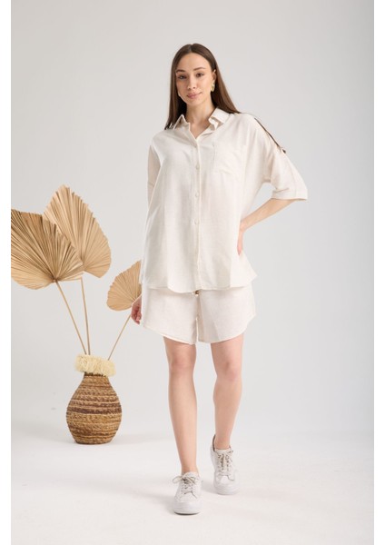 Gömlek Şort Keten Takım fiyatları