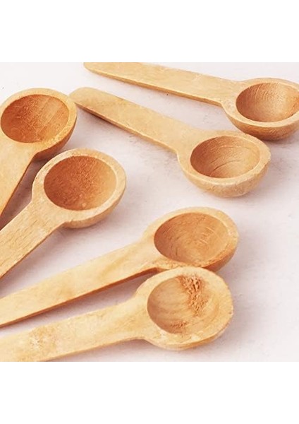 12 Adet Bambu Baharat Kaşığı ve Ölçek Kaşığı, Bambu Reçel Bal Kaşığı 12 Adet | Doğal ve Şık 12 Adet Bambu Baharat ve Ölçek Kaşığı Seti - Mutfakta Estetik ve Fonksiyonellik Bir Arada!