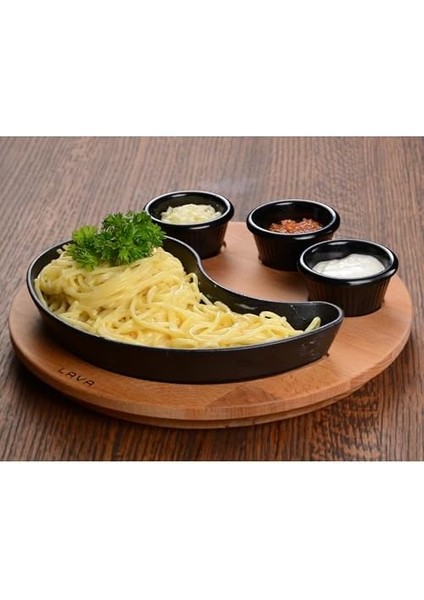 Döküm Fajita Tavası Damla Şekilli 10X20 cm
