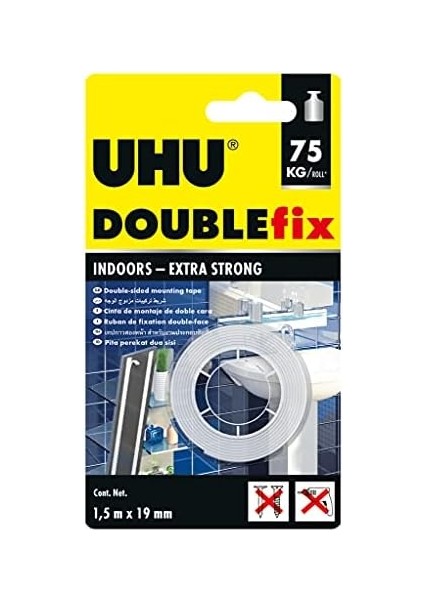 Doublefix Güçlü Çift Trf. Montaj Ban