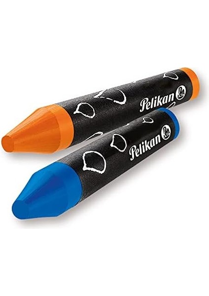 722959 - Wachsmaler Yuvarlak 666/8 Wasservermalbar, Suda Çözülür, Mavi Plastik Kılıf fiyatları