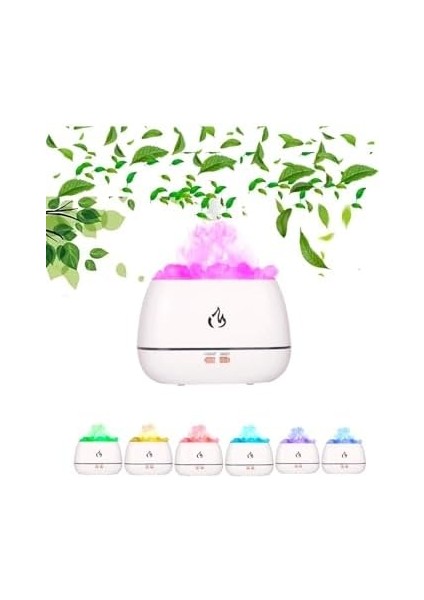 Hava Nemlendirici Tuz Lambalı Tuz Hediyeli Humidifier 200 ml Salt Lamp Ultrasonik Gece Lambası VK-BHU01 VK-89569897100