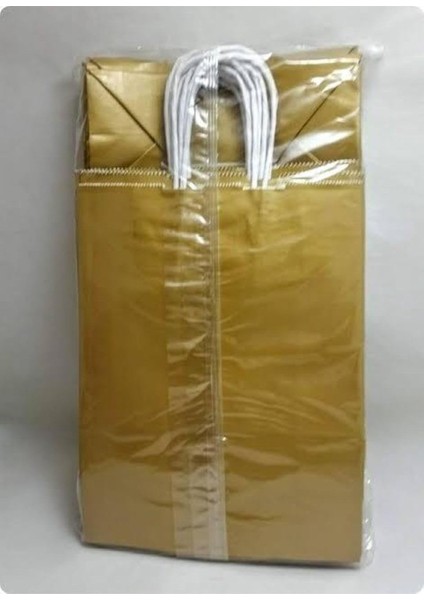 Canta Altın Sarısı 15 * 8 * 20 cm (5 Adet)