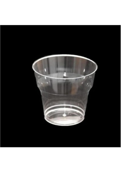 Li Şeffaf 180CC Mika Sert Plastik Bardak 1000 Adet