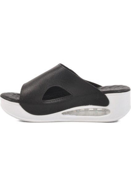 Siyah Kadın Dolgu Topuk Terlik fiyatları