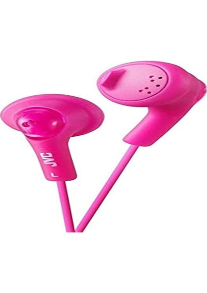 Gumy HA-F160-P-E Kulak Içi Stereo Kulaklık, Bas Güçlendirme ve 3,5 mm Jak Kablosu (1,2 M) - Pembe