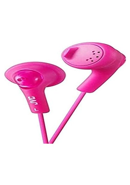 Gumy HA-F160-P-E Kulak Içi Stereo Kulaklık, Bas Güçlendirme ve 3,5 mm Jak Kablosu (1,2 M) - Pembe
