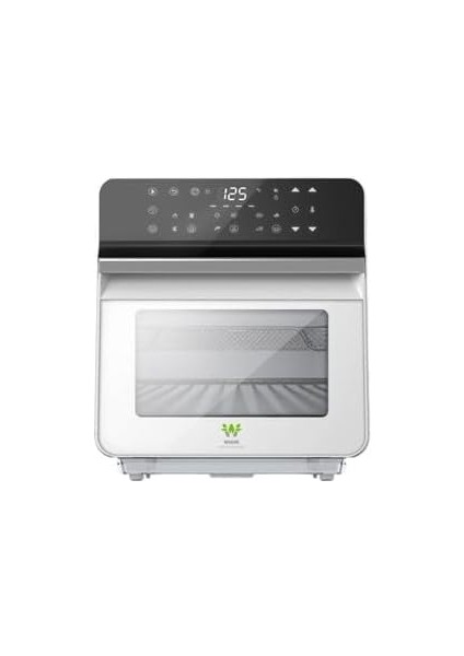 Airfryer 10.5 L Buharlı Hava Fritözü BEYAZ-2023 Yeni Modeli ST-101