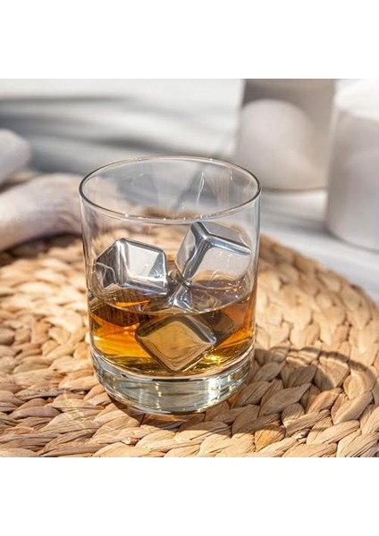 Vin 18603606 Viski Soğutma Taşları, 4'lü Set