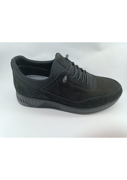 Siyah Nubuk Deri Erkek Ayakkabı indirimleri