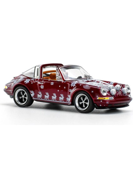 1/64 Porsche Singer Targa Christmas Edition 2023 Kırmızı