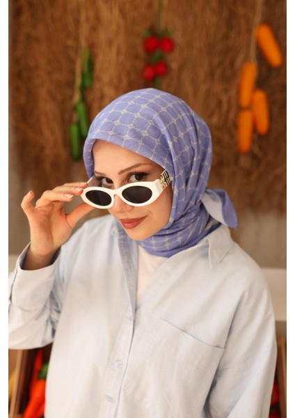 Olinda Eşarp - 48004 - Lila Gri fiyatları