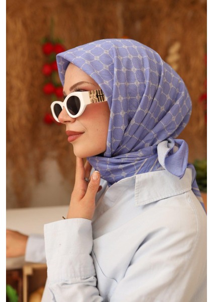 Olinda Eşarp - 48004 - Lila Gri indirimleri