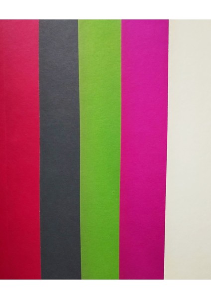 Renkli Mukavva 33 x 46 cm 5'li Paket