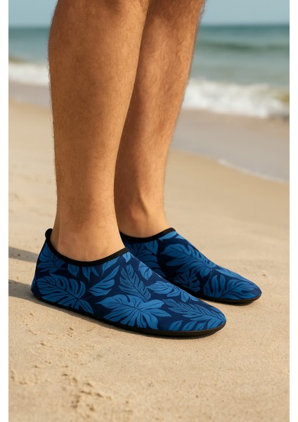 Deniz Ayakkabısı Deniz Terliği 2 Yetişkin 1 Çocuk Aile Plaj Ayakkabı Seti Dilek Küresi Hediye Özel Plaj Deniz Terliği