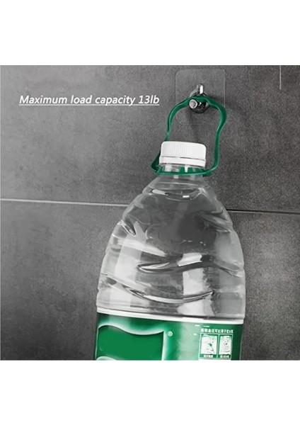 5 Adet Kendinden Yapışkanlı Güçlü Şeffaf 5li Askılık - Kapı Arkası Mutfak Duvar Banyo indirimleri