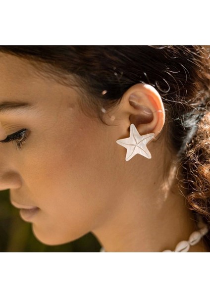 Starfish Stud Earrings El Yapımı Küpe