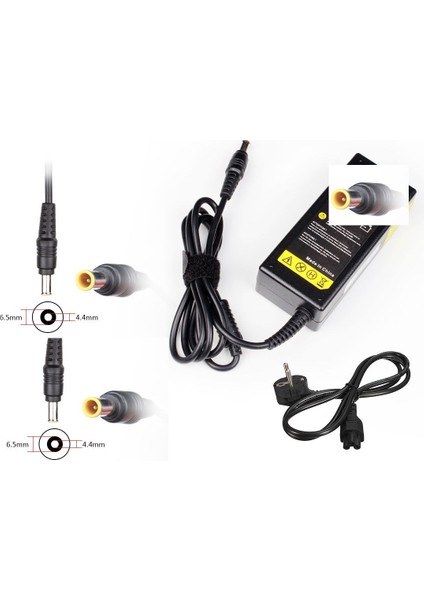 14V 1.6A Samsung 6.5x4.4 mm Pinli Uç Adaptör Retro