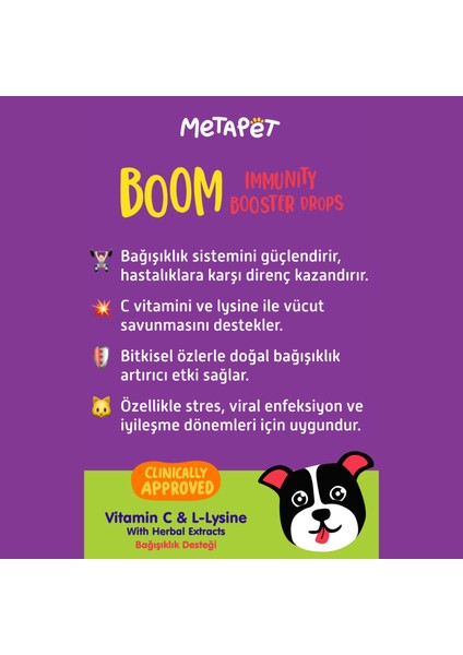Köpekler için C Vitamini ve Lysine Vitaminleri Damlası, Suyuna veya Mamasına modelleri