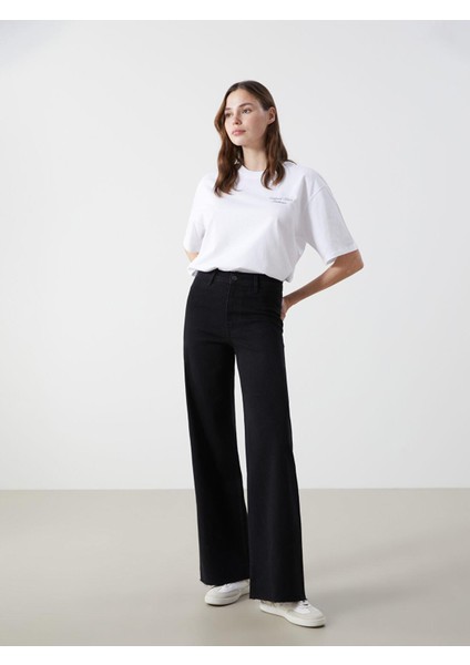 Lcw Jeans Wideleg Kadın Jean Pantolon (S5)