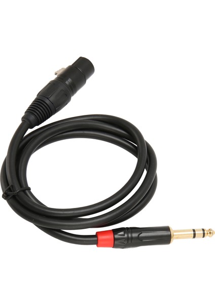 Xlr Dişi - Trs Kablo 3 Pin Xlr - 6.35MM Trs Ses Stereo Fiş Kablosu 1m Müzik Için (Yurt Dışından) modelleri
