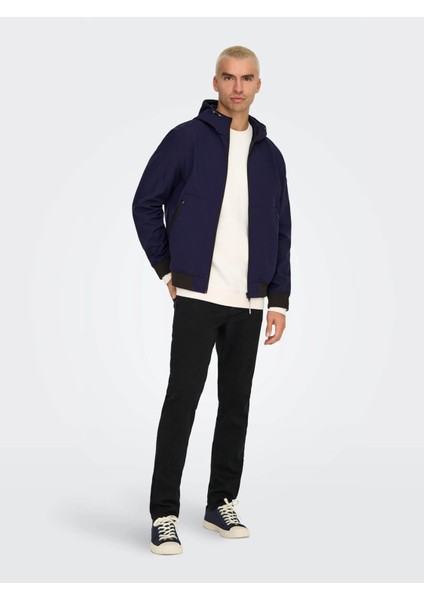 Onsbowıe Softshell Bomber Otw Noos Lacivert Erkek Mont 22029276