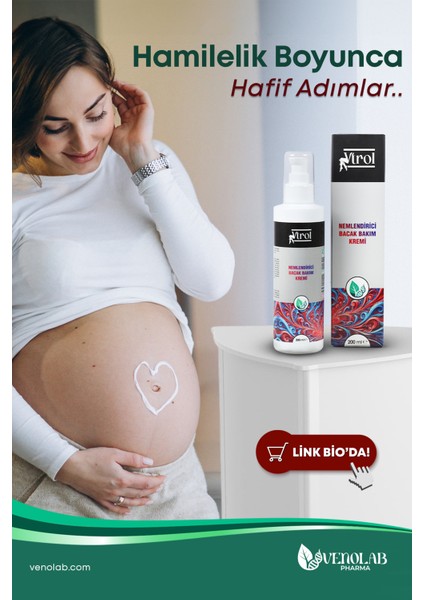Nemlendirici Bacak Bakım Kremi (Varis,selülit,lipödeme Özel)