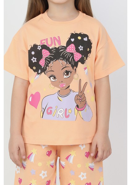 Fun Girl 2 Li Kız Çocuk Takım 4869