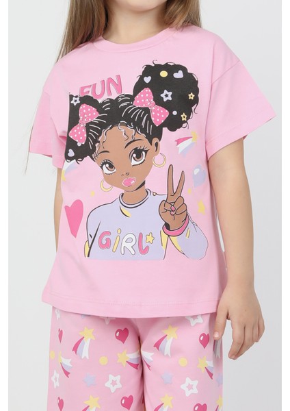 Fun Girl 2 Li Kız Çocuk Takım 4869