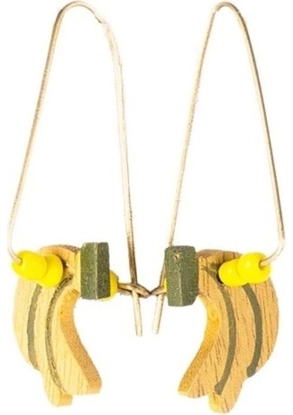 Dangling Banana Earrings El Yapımı Küpe