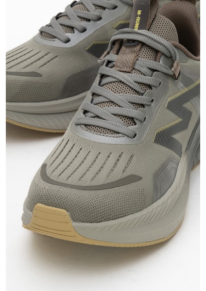 Erkek Kalın Taban Bağcıklı Comfort Sneaker Mc 21426 Haki modelleri