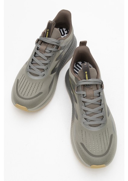 Erkek Kalın Taban Bağcıklı Comfort Sneaker Mc 21426 Haki indirimleri