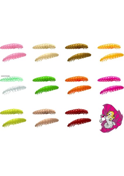 Larva Cheese Suni Yem