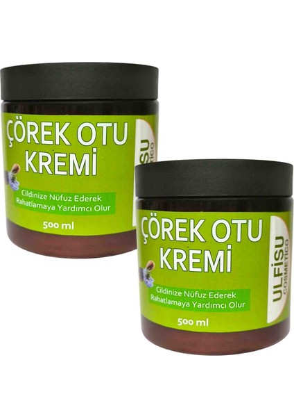 Çörek Otu Kremi 500 ml x 2 Adet ( 1 Kilogram )