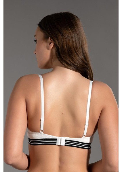 Dantel Detay Desteksiz Çocuk Sütyeni C18132 Ekru fırsatları