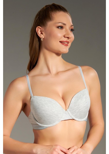 Desteksiz Çocuk Sütyeni C18133 Gri Melanj fiyatları