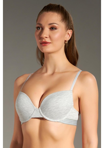 Desteksiz Çocuk Sütyeni C18133 Gri Melanj modelleri