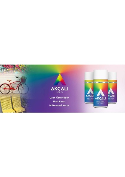 Akçalı Sprey Boya 400 ml Antrasit R 7016