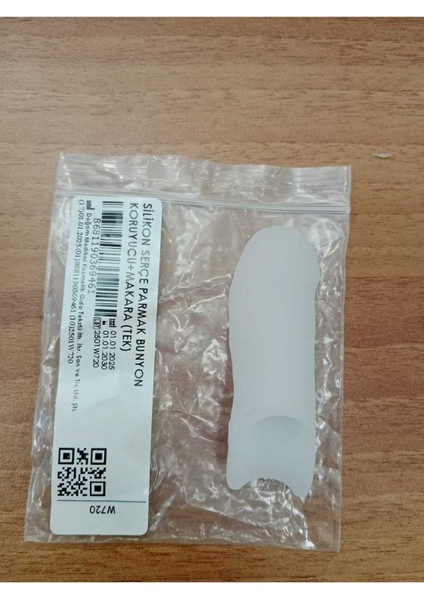 Silikon Ayak Serçe Parmak Kemik Koruyucu Bunyon Tekli