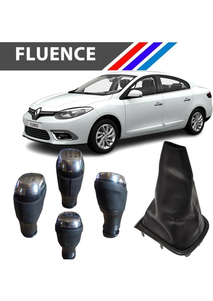 Fluence Vites Topuzu ve Vites Körüğü Takım 5 Ileri modelleri