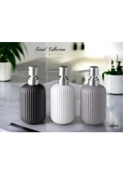 Stoneware Sıvı Sabunluk 3r