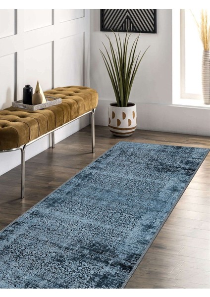 Klumor Eskitme Desen Dokuma Taban Salon - Oturma Odası Halısı